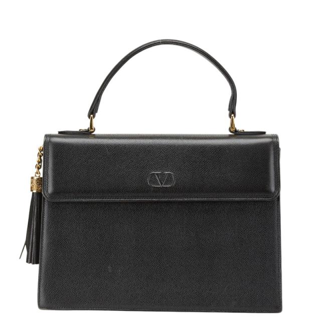 VALENTINO ヴァレンチノガラヴァーニ ブラック ロゴネックホルダー VALENTINO ヴァレンティノ ガラヴァーニ2wayショルダーバッグ バッグ