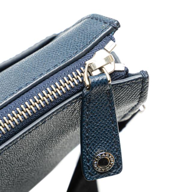 BVLGARI ブルガリ・ブルガリ マン ショルダーバッグ ネイビー