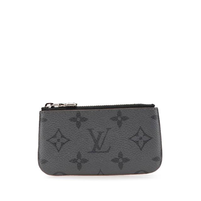 ルイ ヴィトン モノグラム エクリプス ポシェット クレ リバース ケース M80905 グレー ブラック PVC LOUIS VUITTON 【中古】