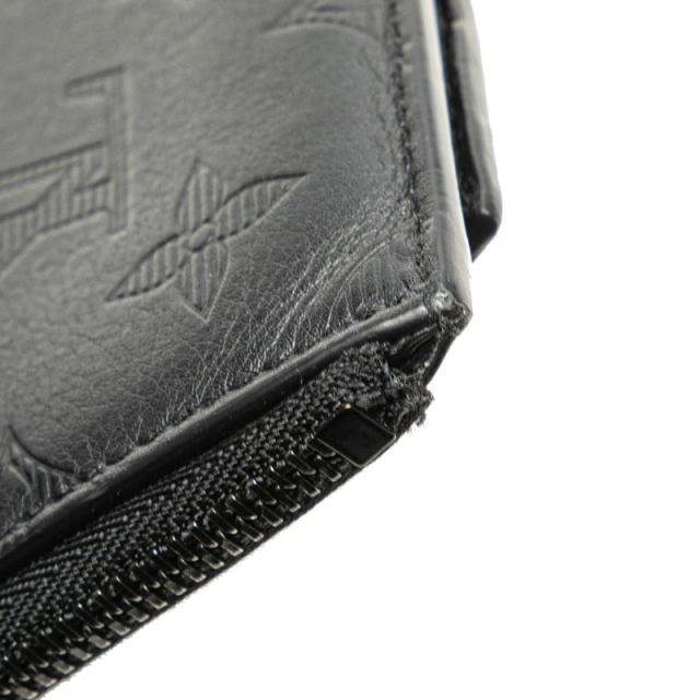 ルイ ヴィトン モノグラム シャドウ ハイブリット ウォレット コインケース パスケース M81526 ブラック メンズ LOUIS VUITTON 【中古】_4