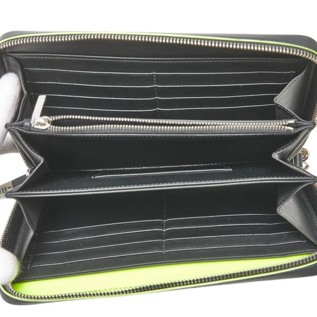 ディオール ラウンドファスナー 長財布 オーガナイザー ブラック