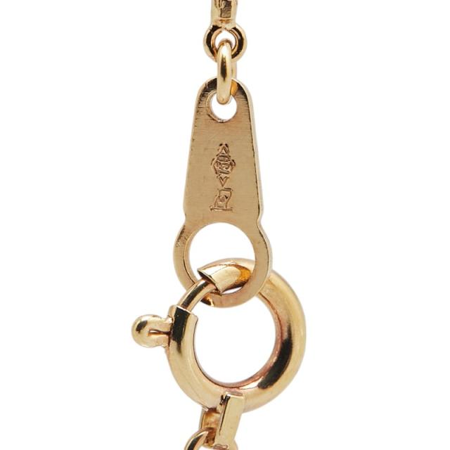 中古 TSUTSUMI K18イエローゴールドダイヤモンドペンダント TSUTSUMI