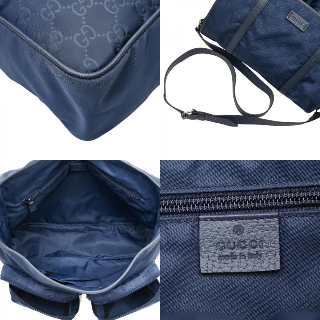 グッチ GGナイロン 斜め掛け ショルダーバッグ メッセンジャーバッグ
