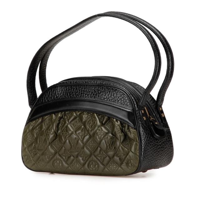 ルイ ヴィトン モノグラム ヴィエンナ クララ ハンドバッグ ショルダーバッグ M95107 ノワール ブラック カーキ LOUIS VUITTON 【中古】_1
