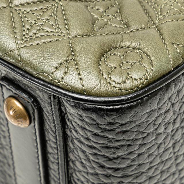 ルイ ヴィトン モノグラム ヴィエンナ クララ ハンドバッグ ショルダーバッグ M95107 ノワール ブラック カーキ LOUIS VUITTON 【中古】_5