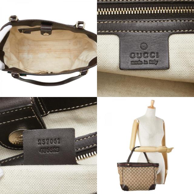 グッチ GGキャンバス シェリーライン メイフェア プリンシー トート