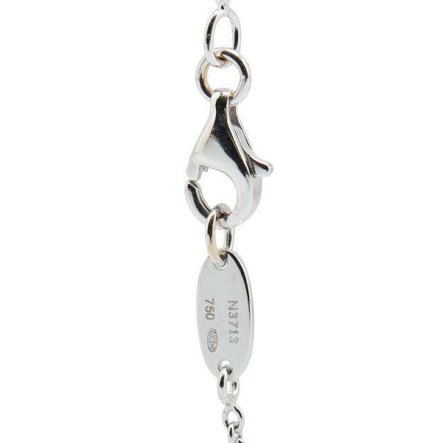 モーブッサン　MAUBOUSSIN K18WGダイアネックレス モーブッサンMAUBOUSSIN K18WGダイアネックレス