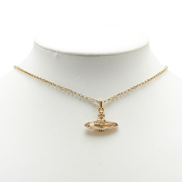 Vivienne Westwood ミニバスレリーフオーブネックレス ゴールド Vivienne Westwood ヴィヴィアン・ウエストウッド MINI BAS RELIEF