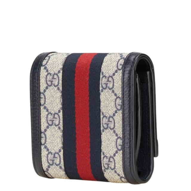 GUCCI グッチ 2つ折り財布 オフィディア GG スプリーム