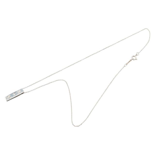 ティファニー キス バー 1Pダイヤ ネックレス SV925 シルバー レディース TIFFANY&amp;Co. 【中古】_3