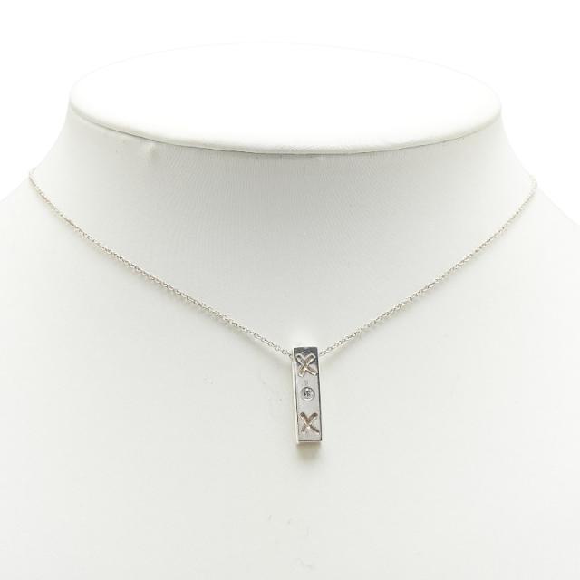 ティファニー キス バー 1Pダイヤ ネックレス SV925 シルバー レディース TIFFANY&amp;Co. 【中古】_6