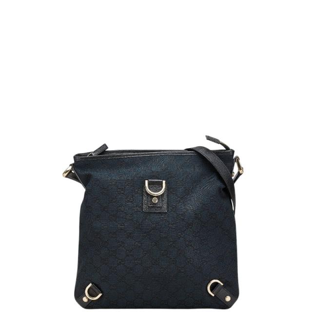 グッチ MI グッチ GGキャンバス×レザー ショルダー バッグ 超美品