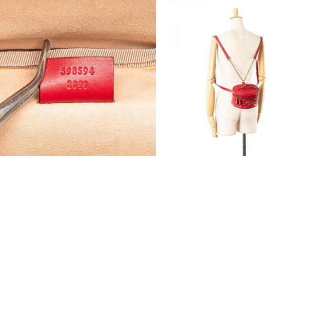 グッチ GGマーモント バニティバッグ リュック バックパック 598594