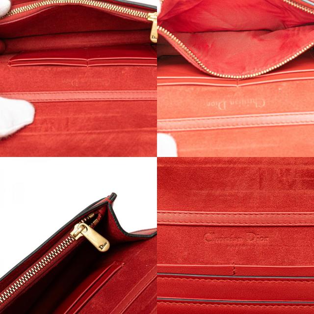 ディオール スター 星 チェーンウォレット ショルダーバッグ レッド