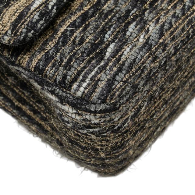 シャネル マトラッセ ココマーク ダブルフラップ チェーン ショルダーバッグ ハンドバッグ ブラック マルチカラー CHANEL 【中古】_3