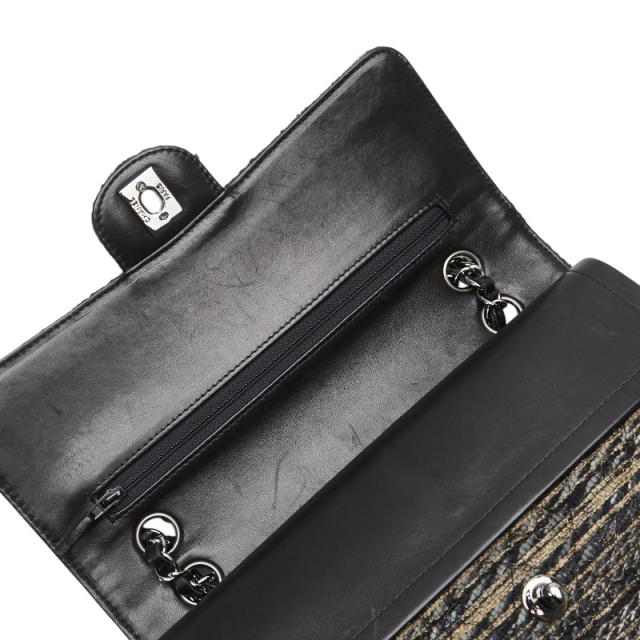 シャネル マトラッセ ココマーク ダブルフラップ チェーン ショルダーバッグ ハンドバッグ ブラック マルチカラー CHANEL 【中古】_7