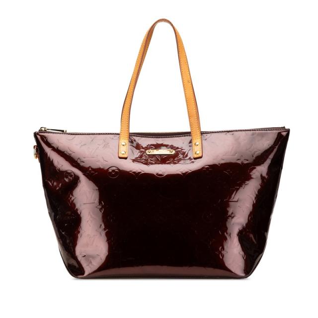 ルイ ヴィトン モノグラム ヴェルニ ベルヴューGM トートバッグ M93589 アマラント パープル パテントレザー LOUIS VUITTON 【中古】