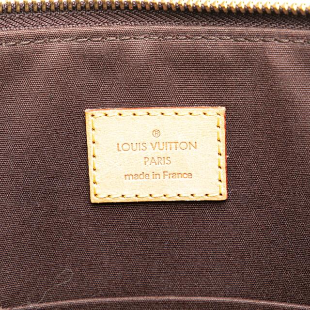 ルイ ヴィトン モノグラム ヴェルニ ベルヴューGM トートバッグ M93589 アマラント パープル パテントレザー LOUIS VUITTON 【中古】_8