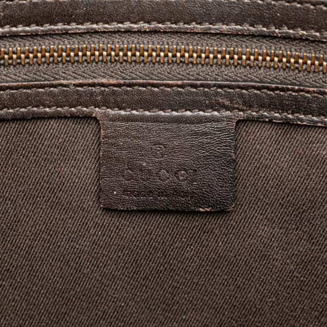 グッチ GGキャンバス 斜め掛け ショルダーバッグ 109097 ベージュ ブラウン キャンバス レザー レディース GUCCI 【中古】_7