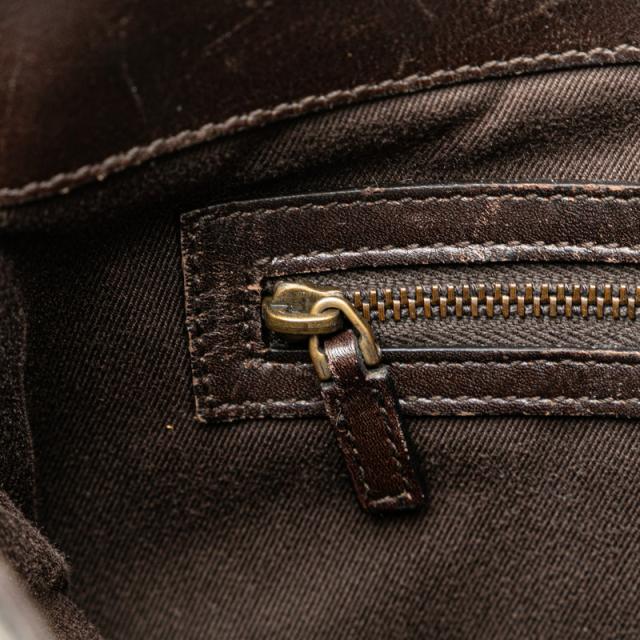グッチ GGキャンバス 斜め掛け ショルダーバッグ 109097 ベージュ ブラウン キャンバス レザー レディース GUCCI 【中古】_5