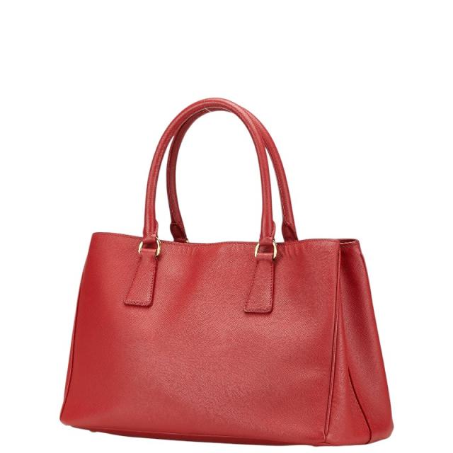プラダ　 PRADA　サフィアーノ 三角プレート ガレリアトートバッグ