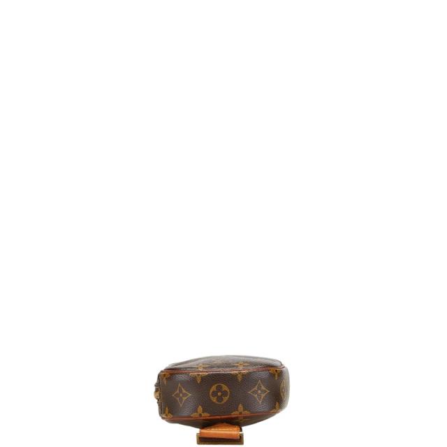 ルイ ヴィトン モノグラム ポシェットガンジュ ボディバッグ ウエストバッグ M51870 ブラウン PVC レザー メンズ LOUIS VUITTON 【中古】_2