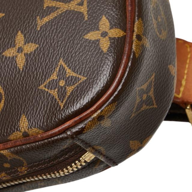 ルイ ヴィトン モノグラム ポシェットガンジュ ボディバッグ ウエストバッグ M51870 ブラウン PVC レザー メンズ LOUIS VUITTON 【中古】_6