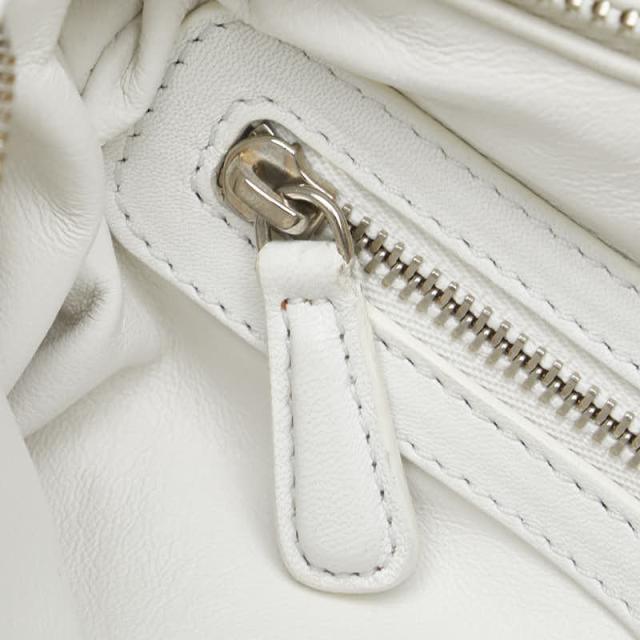 ディオール レディディオール カナ—ジュ ツイード ハンドバッグ ホワイト マルチカラー キャンバス レザー レディース Dior 【中古】_6