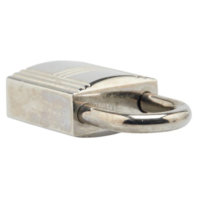 HERMES エルメス カデナ シルバー 鍵 南京錠 121 カギ 美品 エルメス