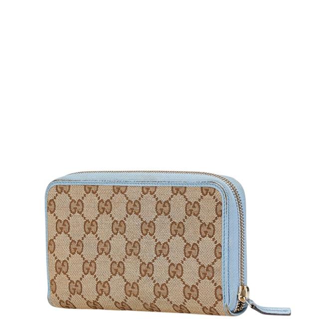 GUCCI GUCCI GGキャンバスラウンドファスナー長財布 グッチ⁄GG