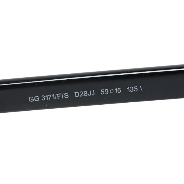 グッチ インターロッキングG シェリーライン サングラス GG3171F/S