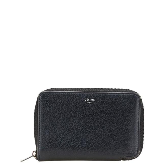 CELINE 二つ折り財布 ブラック CELINE セリーヌ 二つ折り財布 ブラック