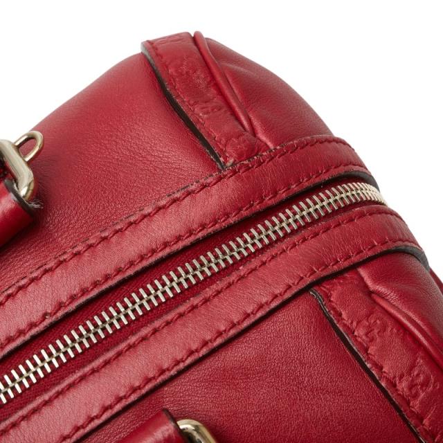 グッチ マイクロ グッチシマ ハンドバッグ ショルダーバッグ 2WAY 269876 レッド レザー レディース GUCCI 【中古】_5