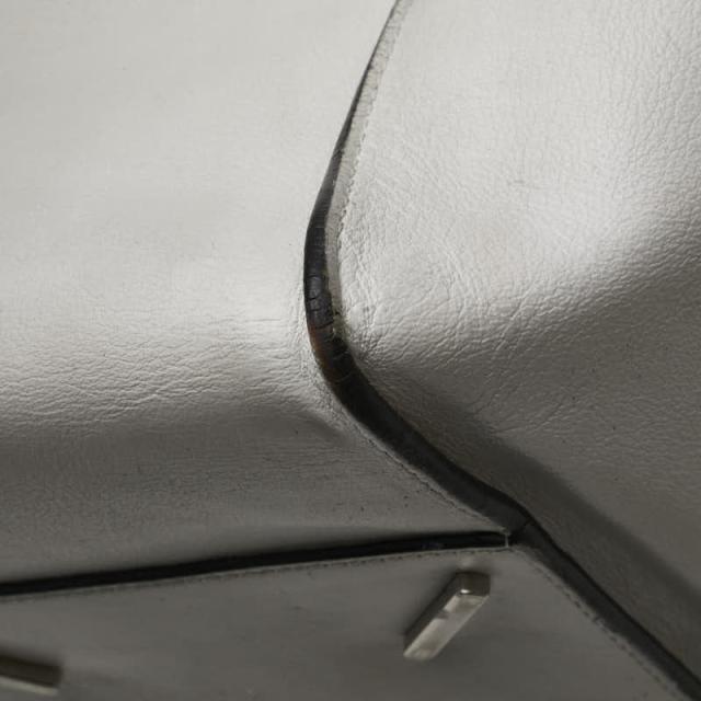 ロエベ アナグラム ハンモック スモール ハンドバッグ ショルダーバッグ 2WAY ホワイト レザー レディース LOEWE 【中古】_6