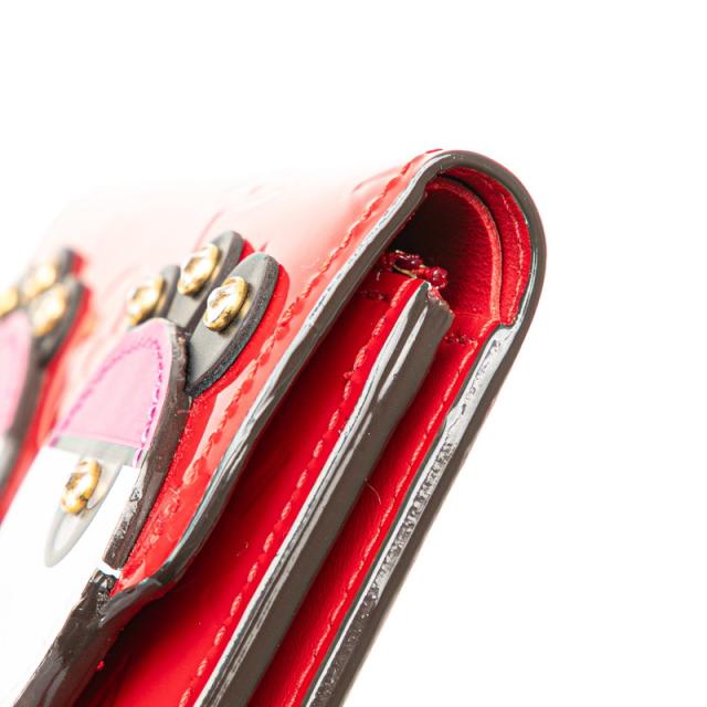 ルイ ヴィトン モノグラム ヴェルニ ポルトフォイユ ヴィクトリーヌ 三