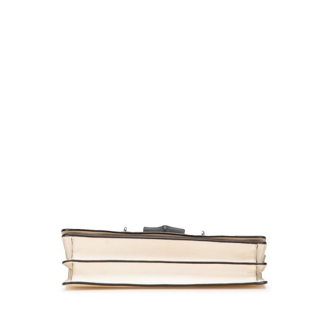 グッチ バンブー ショルダーバッグ 370817 ホワイト グレー レザー レディース GUCCI 【中古】 グッチ バンブー ショルダーバッグ 370817 ホワイト グレー レザー