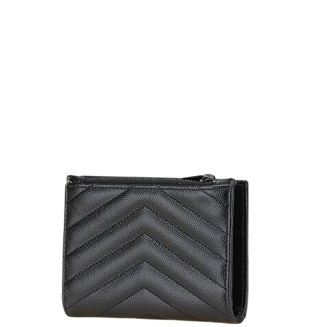 夏直前割引★【YSL】イブサンローラン 三つ折　財布　付属品あり YSLレディース財布 夏直前割引☆【YSL】イブサンローラン 三つ折 財布