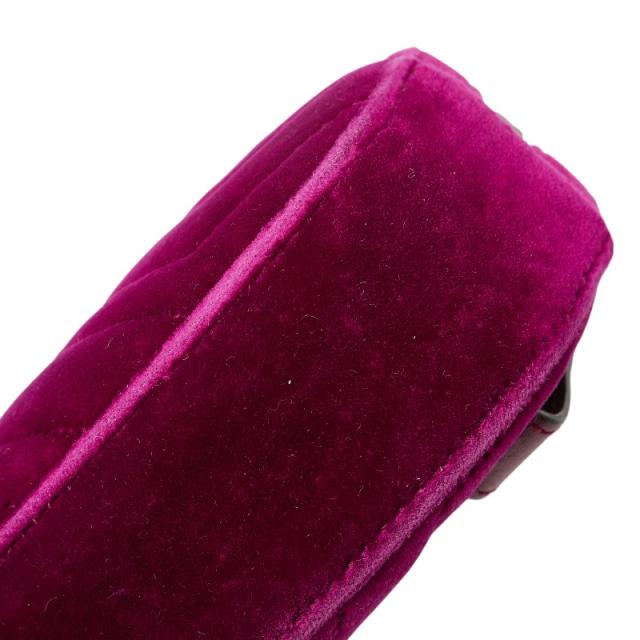 グッチ GGマーモント キルティング ボディバッグ ウエストバッグ