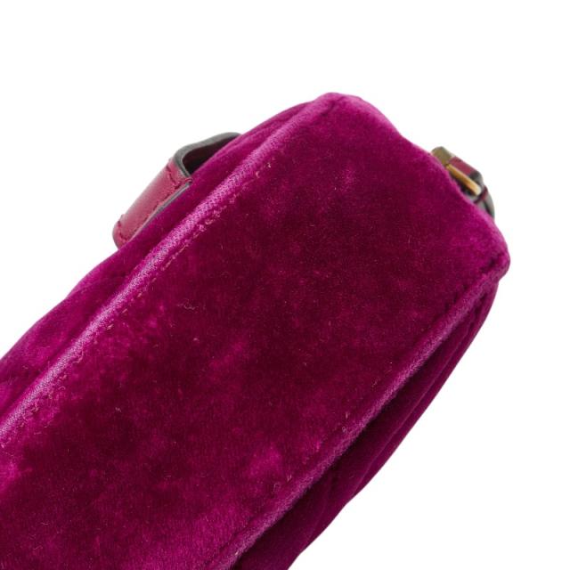 グッチ GGマーモント キルティング ボディバッグ ウエストバッグ