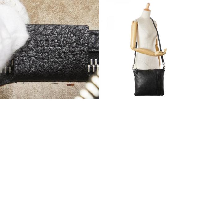 グッチ ショルダーバッグ メッセンジャーバッグ 233329 ブラック