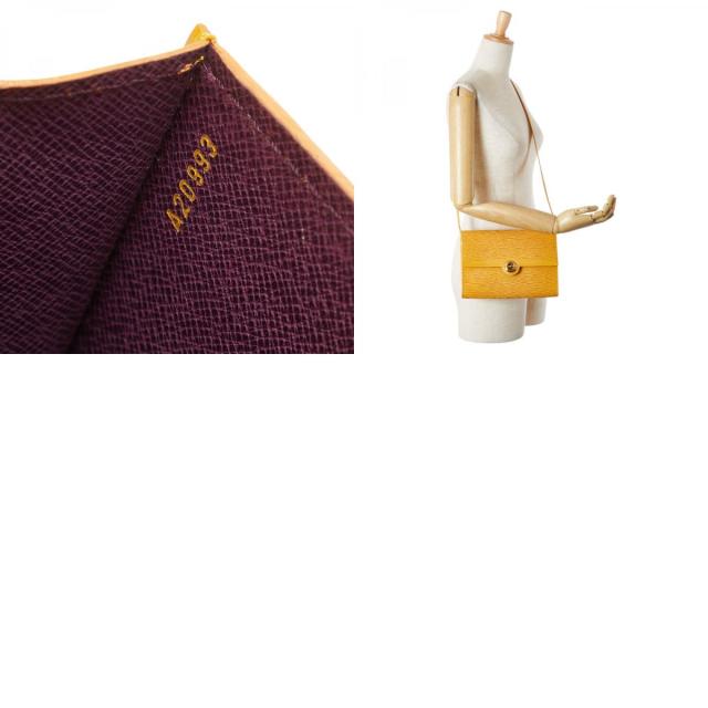 ルイ ヴィトン エピ アルシュ 斜め掛け ショルダーバッグ M52579 タッシリイエロー レザー レディース LOUIS VUITTON 【中古】 ルイ ヴィトン エピ アルシュ 斜め掛け ショルダーバッグ M52579