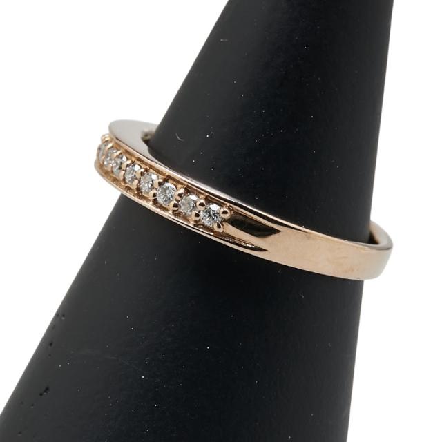 ダイヤモンド リング ハーフエタニティ 0.2ct 11号 K18 ピンクゴールド 0.2カラット エタニティリング 指輪 鑑別カード付き ダイヤモンド リング ハーフエタニティ 0.2ct 11号 プラチナ Pt900