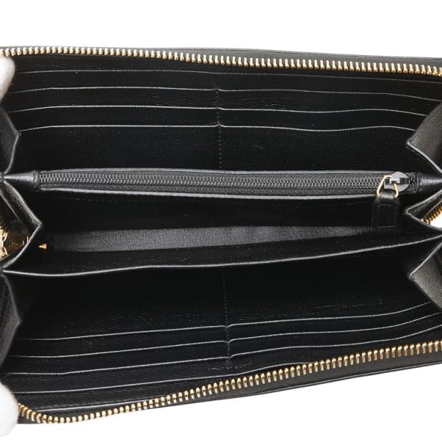 希少✨サンローラン 二つ折り財布 がま口 YSLロゴ レザー ブラック 黒 楽天市場】サンローラン 財布 レディース ハートステッチ 二