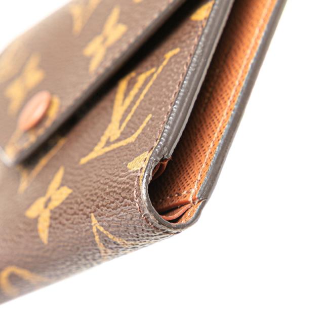 ルイ ヴィトン モノグラム ポルトフォイユ ヴィクトリーヌ 三つ折り  