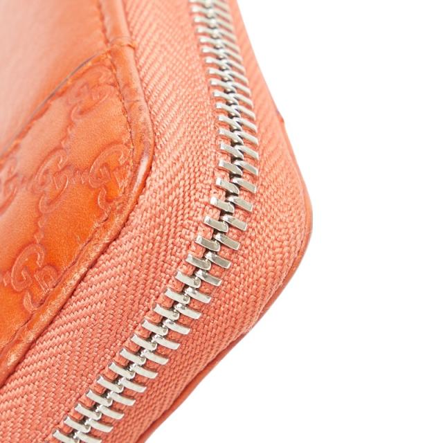 グッチ シマミストラル 長財布 ラウンドファスナー 307993 レッド