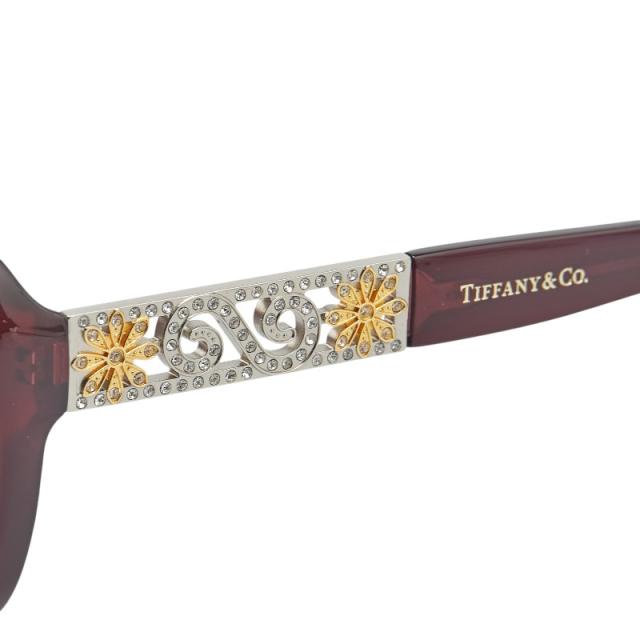 ティファニー 生産ライン石ころ 黒眼鏡 TF4120-B-F 赤銅色 可塑性物質 レディース TIFFANY&amp;Co. 【中古】