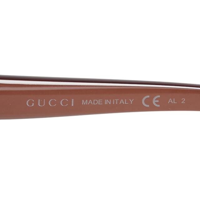 グッチ ラブリー ハート インターロッキングG サングラス GG3525/K/S ブラウン プラスチック レディース GUCCI 【中古】_4