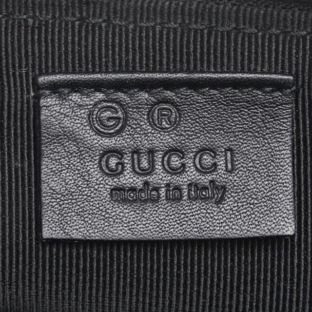 グッチ ポーチ アクセサリーポーチ 250001 ブラック リザード レディース GUCCI 【中古】 ポーチバッグ