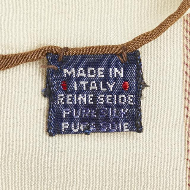 バーバリー チェック スカーフ ブラウン ベージュ マルチカラー シルク