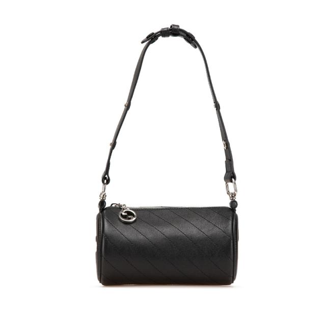 グッチ ブロンディ ショルダーバッグ 760170 ブラック レザー レディース GUCCI 